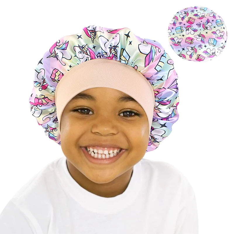 Kids' Satin Sleep Bonnet