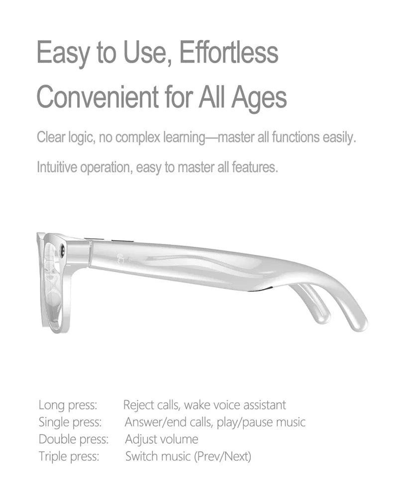 AI Camera Smart Glasses
