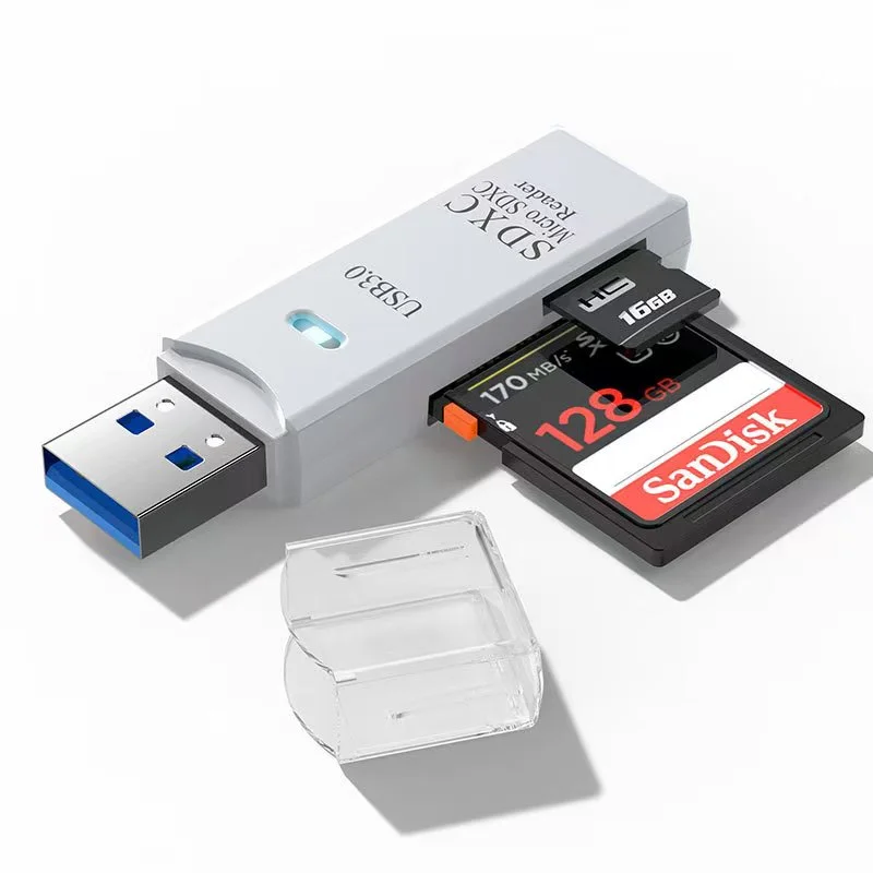 USB 3.0 SD & TF Card Reader