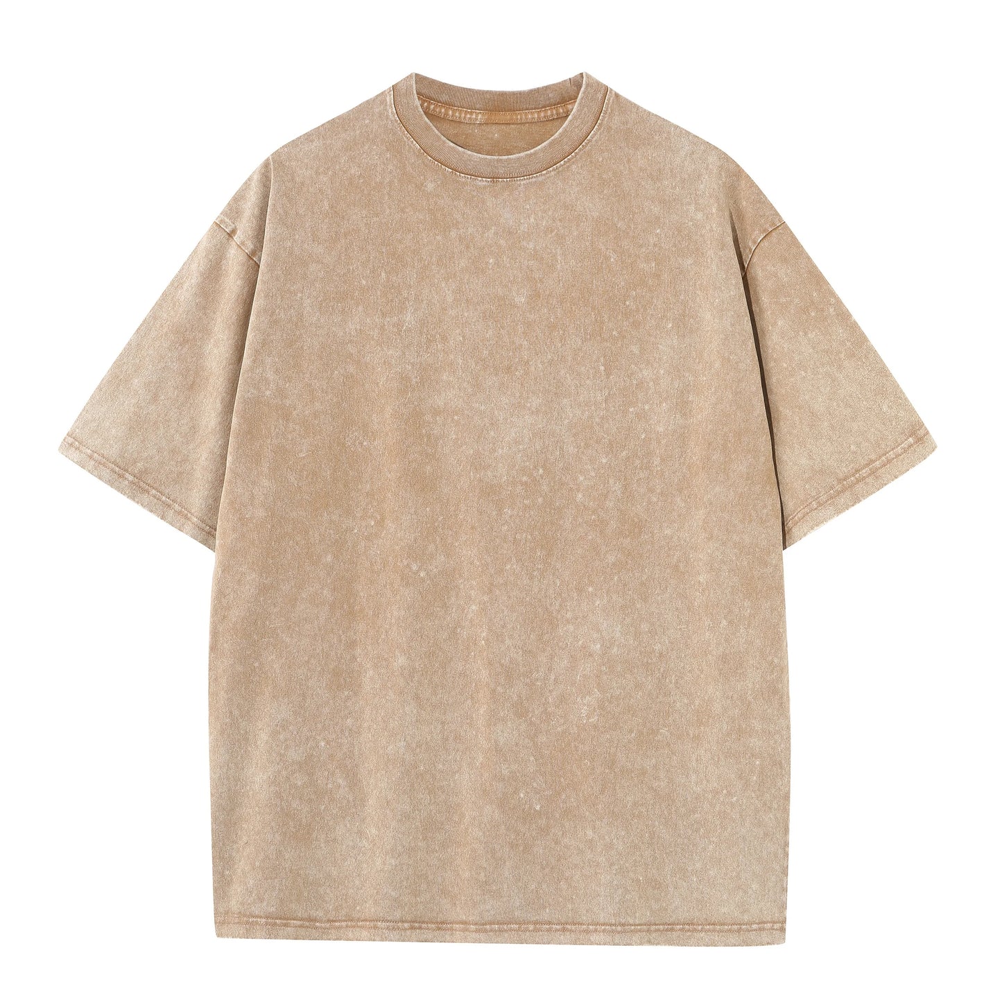 Distressed Drop-Shoulder Tee