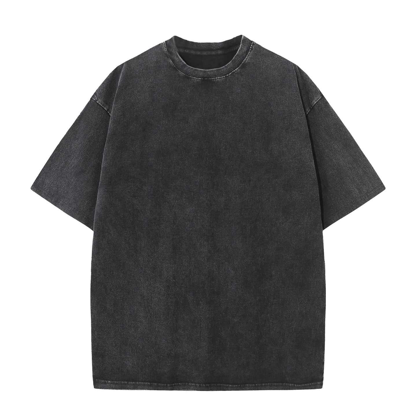 Distressed Drop-Shoulder Tee
