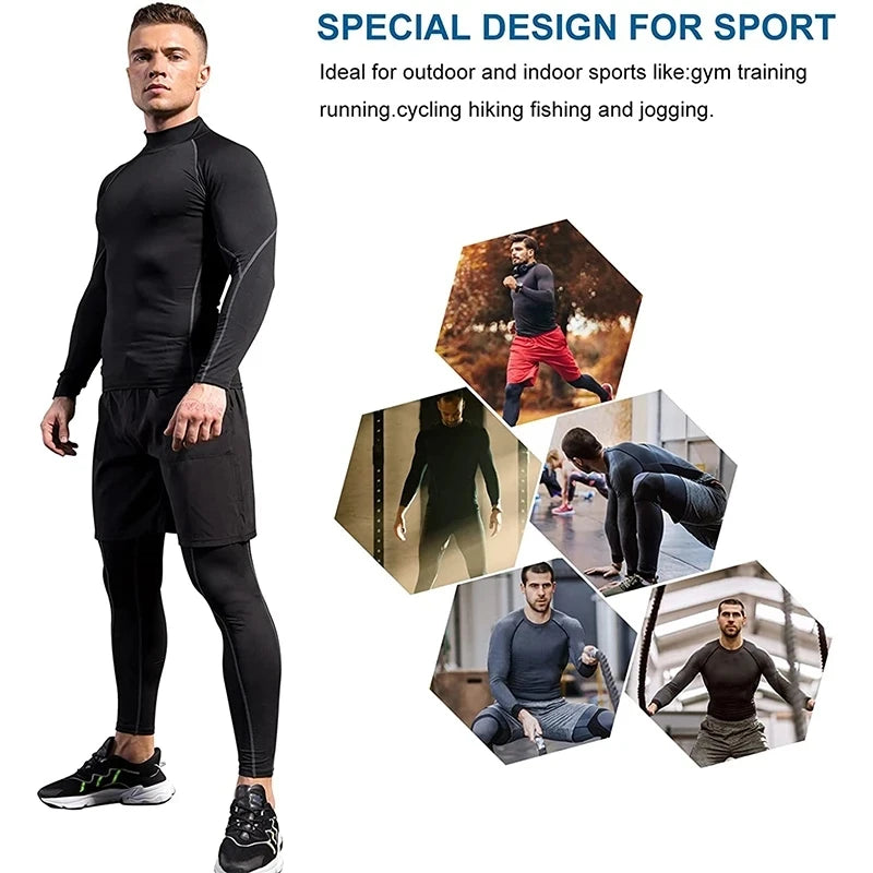 Long-Sleeve Compression Top