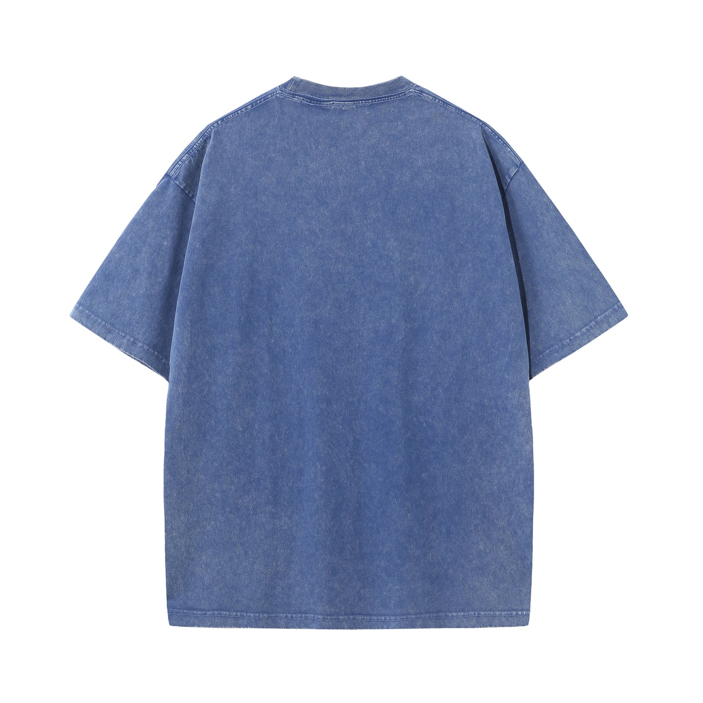 Distressed Drop-Shoulder Tee