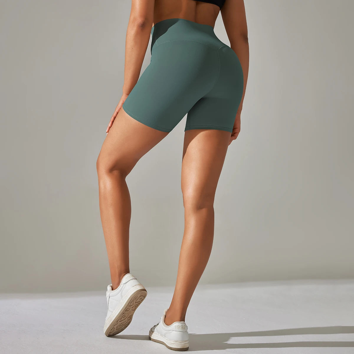 High-Waist Squat-Proof Yoga Shorts