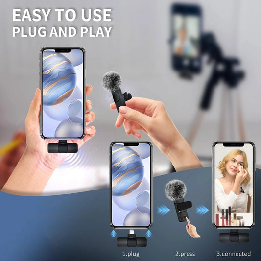 K60 Wireless Lavalier Mic Set
