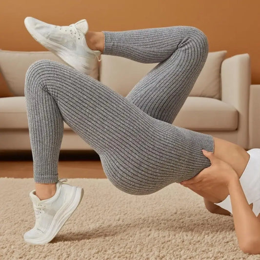 Tummy-Control Seamless Yoga Leggings