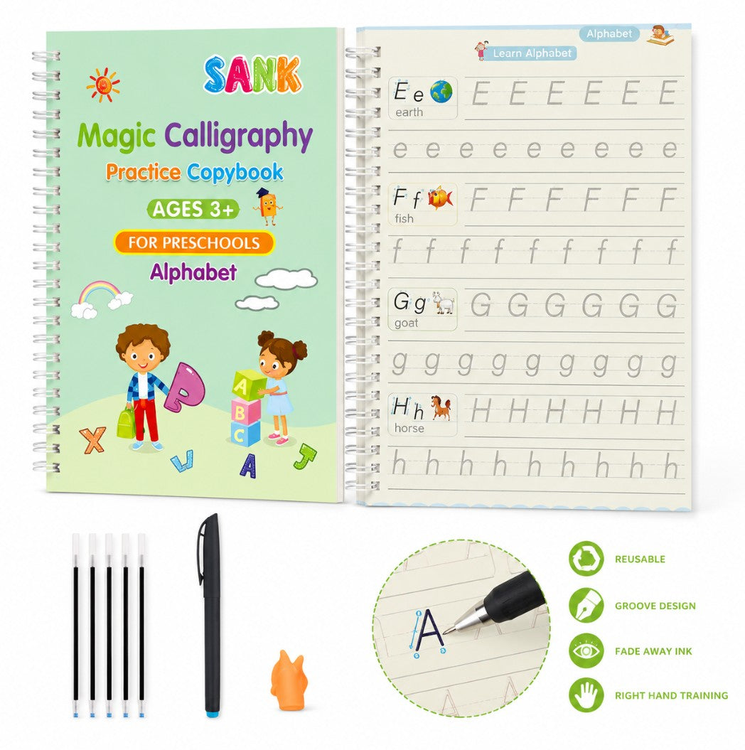 Reusable Calligraphy Practice Book