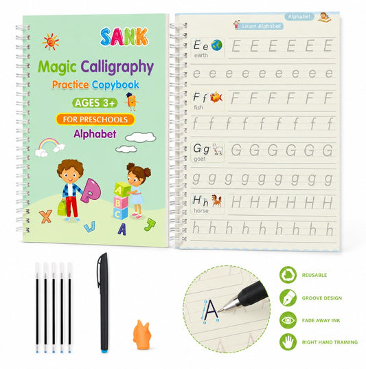 Reusable Calligraphy Practice Book