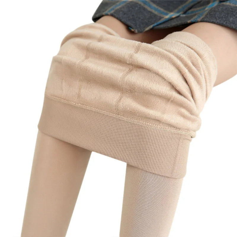 Winter Velvet Leggings - High Waist