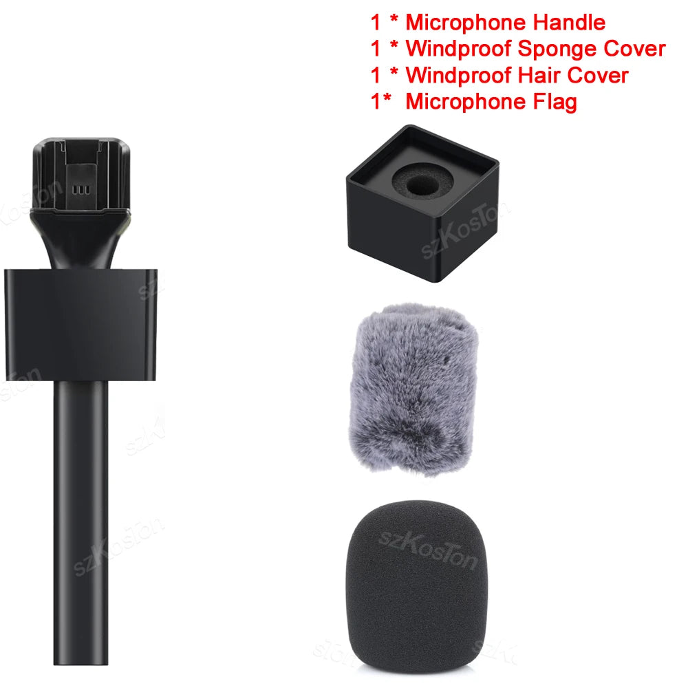 Lavalier Mic Handheld Adapter