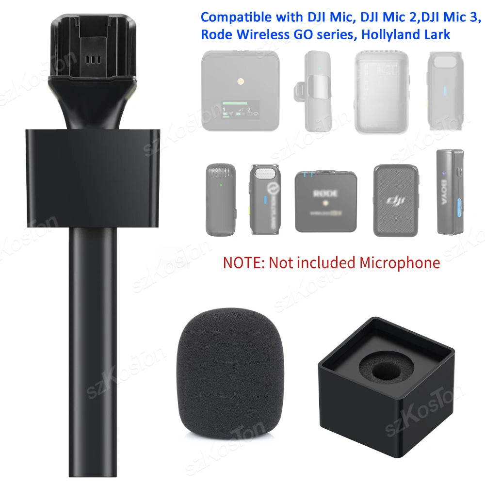 Lavalier Mic Handheld Adapter