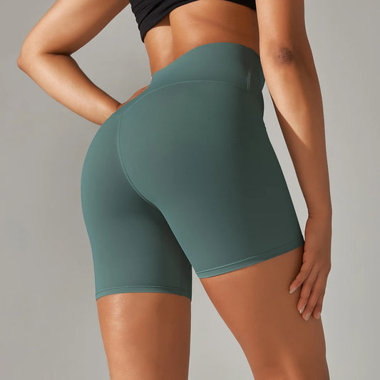 High-Waist Squat-Proof Yoga Shorts