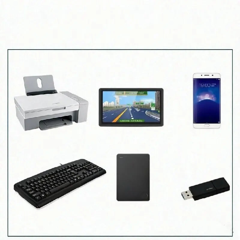 USB 3.0 Right-Angle Extension Cable